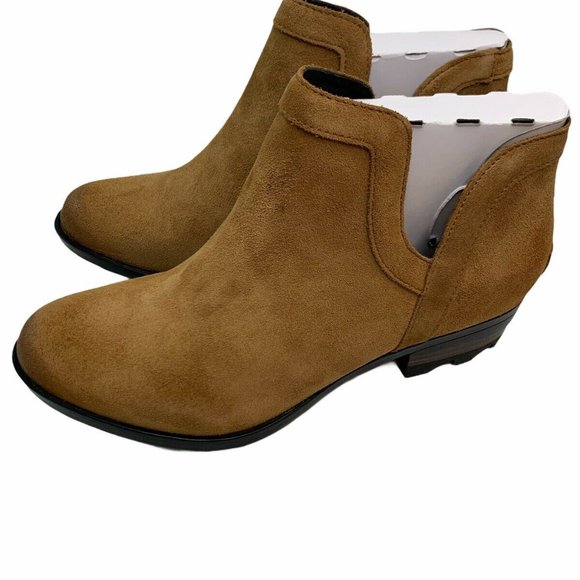 Sorel Lolla Cut Out Bootie Brown Size 8,10 - Picture 2 of 10